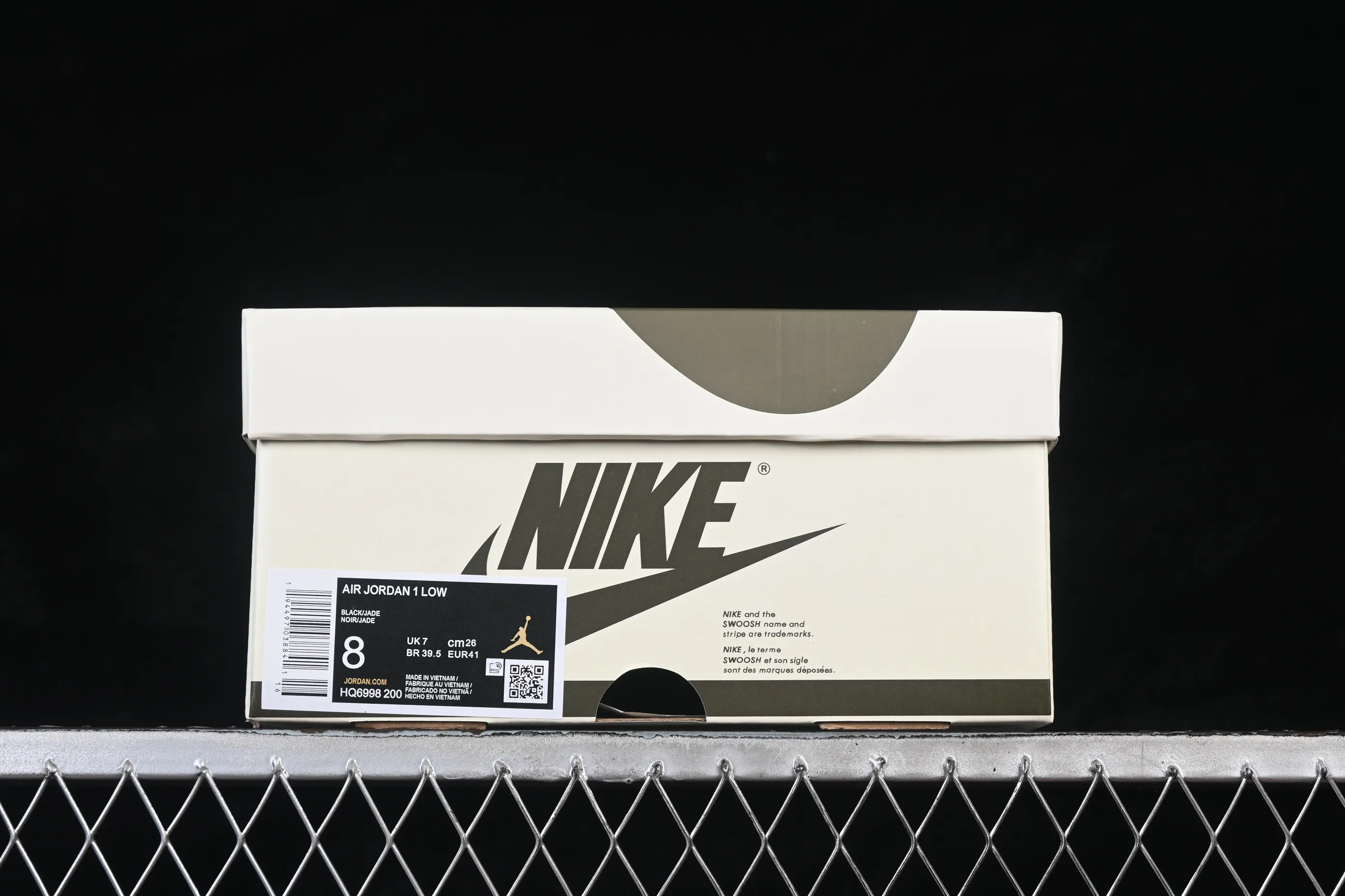 All categories Air Jordan Jordan series basketball shoes Air Jordan 1 Low Z version Travis Scott x Air Jordan 1 Low OG AJ1 Joe 1 undercut low top HQ6998-200